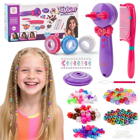 LTFIOON 3-en-1 Machine à Tresser Les Cheveux Fille