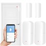 WIYETY Lot de 2 capteurs de porte WiFi