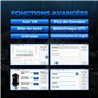 TOPDON AD600S Scanner OBD2 –Outil de diagnostic automobile professionnel pour Moteur/ABS/SRS/Boîte de vitesses, 9 fonctions de r