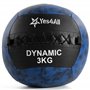 Yes4All GKAD 3 kg Dynamic Wall Ball/Soft Medicine Ball