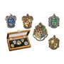 Hogwarts House Pins by The Noble Collection - Set of 5 Metal