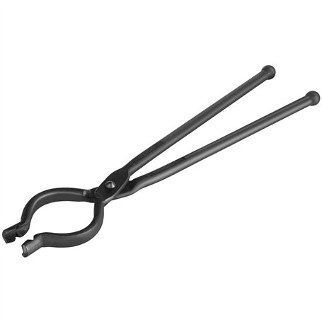 VEVOR Pince de Forge 46 cm Tenailles de Forge en V Durable en Acier au Carbone Long Manche Bonne Prise Opération Sûre Matériels