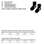Chaussettes de Sport Nike SX7664 100