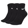 Chaussettes de Sport Nike U NK EVERYDAY LTWT ANKLE 3PR SX7677 010 Noir