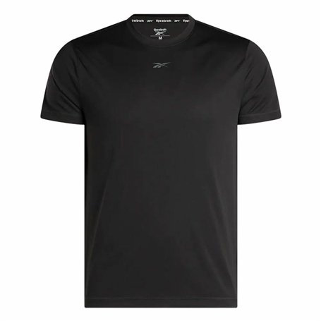 T-shirt à manches courtes homme Reebok Id Train Ss Tech Tee Noir