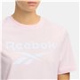 T-shirt à manches courtes femme Reebok Identity Big Rose