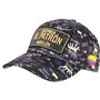 Casquette El Patron Noire et Dorée Strass Streetwear Colombia Medellin Baseball - Mixte