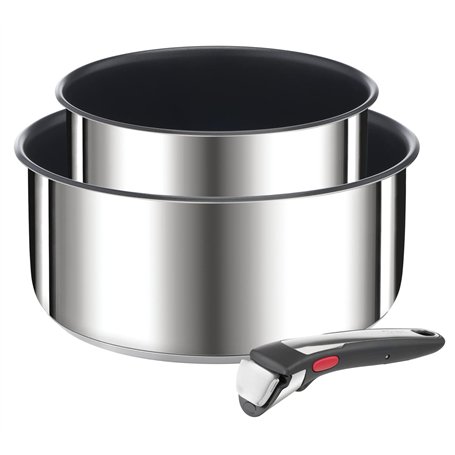 Tefal Ingenio Lot de 2 casseroles 16/20 cm + poignée amovible