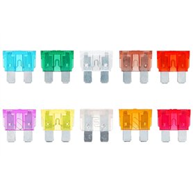 Restagraf - Assortiment de Fusibles Plat Standard pour Automobile - Puissance 2 à 40 A - Réf. 229209 - Blister de 10 Restagraf - Assortiment de Fusibles Plat Standard pour Automobile - Puissance 2 à 40 A - Réf. 229209 - Blister de 10