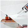 Mastic Sanitaires - RUBSON - 2690812 - Salle de bain saine - Stop Moisissures - Blanc - 280ml