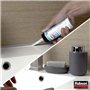 Mastic sanitaires - RUBSON - 2716027 - Joint - Facile - Salle de bain saine - Mastic - Translucide - 200ml