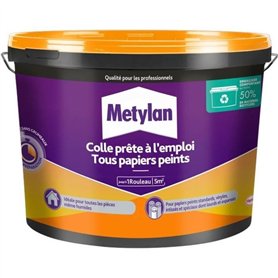 Colle - METYLAN - 2785042 - Pret a l'Emploi - Tous Papiers Peints - Seau - 1kg