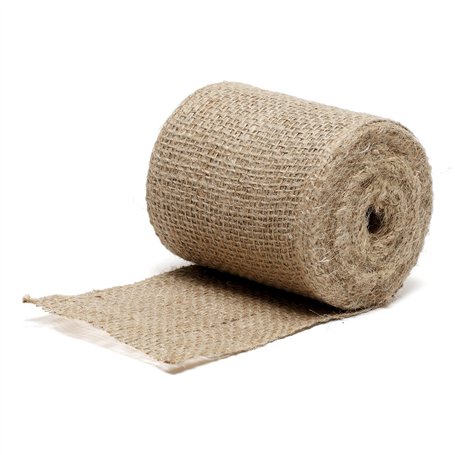 Bande de Jute teinte naturelle