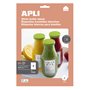 Apli 119486-80 Etiquettes adhésives blanches pour bouteilles - 80 x 120 mm - Impression : laser