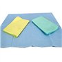 cozydiscount Lot de 3 - Chiffon Lavette Microfibre Non Tissé - 120 GR/m² pour Vitres & Miroirs + Polissage - sans Détergent - sa