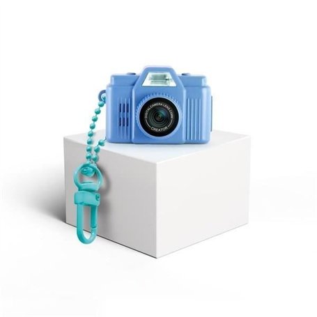 Canal Toys - Photo Creator - Appareil Photo Numérique Mini Cam'  Bleu- Retro - Avec carte SD 1Go incluse