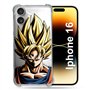 Cokitec Coque Renforcée pour Apple Iphone 16 Manga Dragon Ball Sangoku Portrait