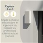 Somfy 1871307 - Suntéis io - Capteur d’ensoleillement et de température extérieure - Compatible Tahoma Switch - Automatise les v