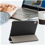 ebestStar - Coque pour iPad 10.9 (2022) Apple, Etui Slim Cover, Housse PU Cuir Rabat Magnétique, Noir + Verre Trempé