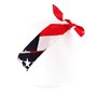 SHIPITNOW Bandana Drapeau Américain Bleu marine, Rouge et Blanc - Foulard carré 55x55cm Drapeau USA - Bandeau à Nouer - Headband