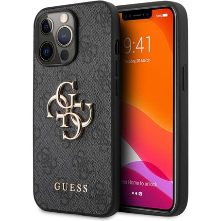 Guess GUHCP13X4GMGGR Coque de Protection pour iPhone 13 Pro Max 6