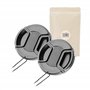X2 58MM Bouchon Capuchon Cache D'OBJECTIF DE QUALITÉ avec Clip de Fermeture Avant pour Objectif DE DIAMETRE 58 MM Compatible App