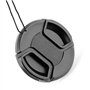 X2 58MM Bouchon Capuchon Cache D'OBJECTIF DE QUALITÉ avec Clip de Fermeture Avant pour Objectif DE DIAMETRE 58 MM Compatible App