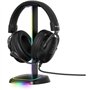 Support casque gamer - The G-Lab - K-STAND-NEON RGB - Filaire - Éclairage RGB - Noir