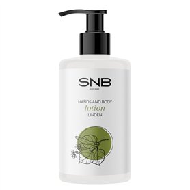 SNB Professional Lotion pour les mains et le corps Tilleul – 250 ml – Soin hydratant à l'huile de jojoba