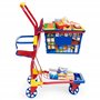 Bayer Design 75003AA Chariot à provisions supermarché avec siège pour poupée intégré, Multicolore