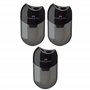 Faber-Castell - 183500 - Taille-crayon double - Couleur du boîtier : noir/transparent (3 taille-crayons)