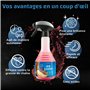 DR. WACK - S100 Nettoyant pour jantes de moto 500 ml - Spray avec formule gel - Nettoyage doux et efficace - Dégraissant pour ch
