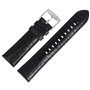 Armani Bracelet de montre 22mm Cuir Noir - Ar-2411