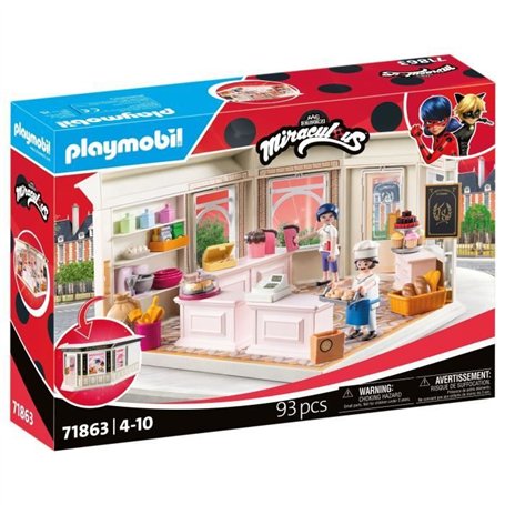 PLAYMOBIL 71863 Miraculous : Boulangerie Dupain Cheng
