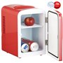Mini réfrigérateur 2 en 1 avec prise 12/230 V - rouge [Rosenstein & Söhne]