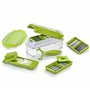 Genius Nicer Dicer Smart (10 pièces) Coupe-légumes à oignons Mandoline Trancheuse à légumes Trancheuse à fruits - Trancheuse à l