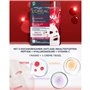L'Oréal Paris Lot de 5 masques anti-âge avec triple puissance pour femme : pour une peau ferme, rayonnante et uniforme avec pro-