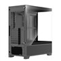 Xilence X218.ARGB XILENT Beam Boîtier PC Gaming, 3X Ventilateurs ARGB PWM, ATX Midi Tower Case, Look Verre d'aquarium, Airflow é