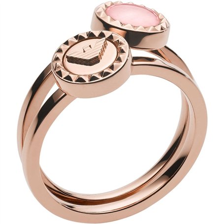 Bague Femme Emporio Armani EGS2694221505 Or rose