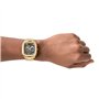 Fossil Inscription Montre Homme Automatique Acier Doré ME3204