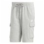 Short de Sport Adidas Essentials French Terry Cargo Gris
