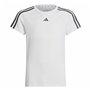 T-shirt à manches courtes unisex Adidas Training Essentials 3S Blanc