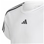 T-shirt à manches courtes unisex Adidas Training Essentials 3S Blanc