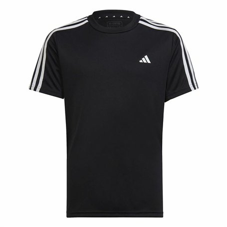 T-shirt à manches courtes enfant Adidas Essentials 3S Noir