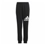Pantalon de Sport pour Enfant Adidas Fit Big Logo Noir