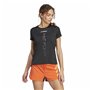 T-shirt à manches courtes femme Adidas Agr Shirt Noir