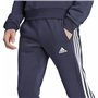 Pantalon de sport long Adidas 3S Fl Tc Pt Noir Homme