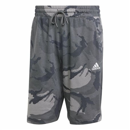 Short de Sport Adidas Camo Gris