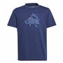 T-shirt à manches courtes homme Adidas Essentials Uni Train Bleu
