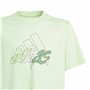 T shirt à manches courtes Adidas Table Illustrated Vert clair